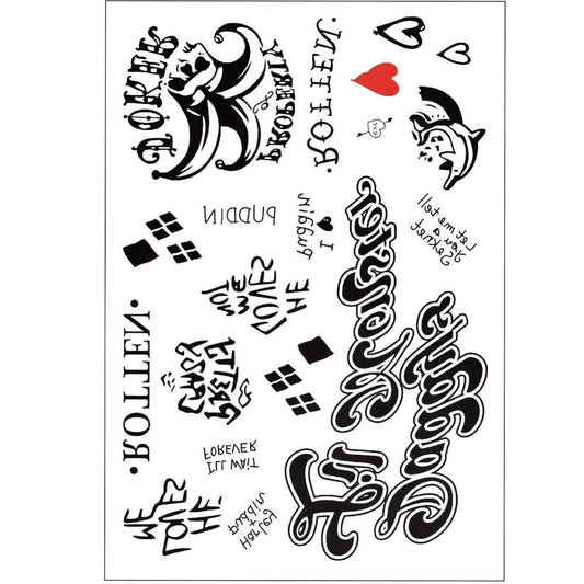 Harley Villain Tattoos