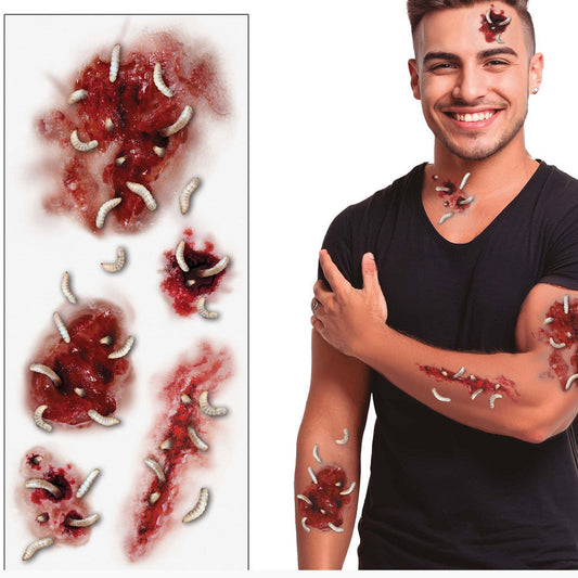 Worm Wound Tattoos