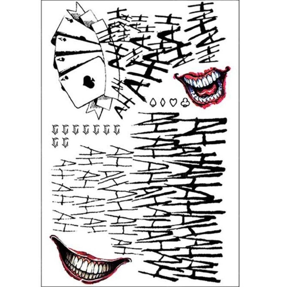 Joker Villain Tattoos