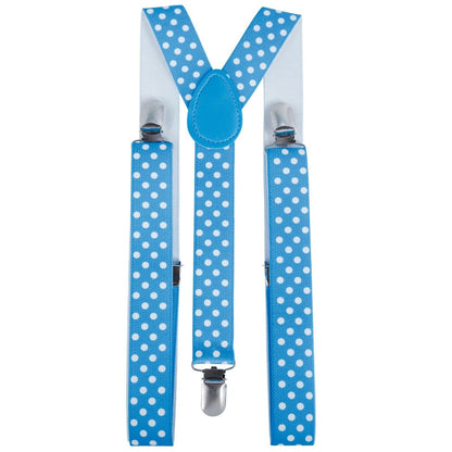 Blue Polka Dot Braces
