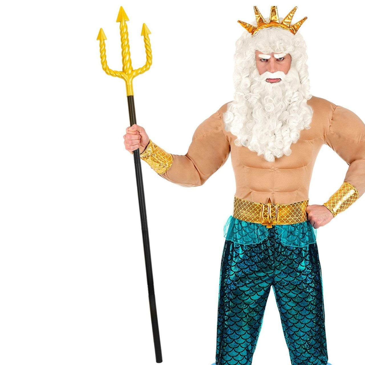 Detachable Golden Poseidon Trident