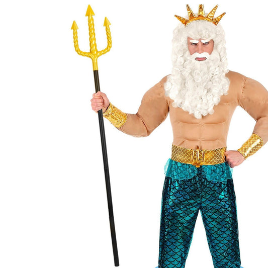 Detachable Golden Poseidon Trident