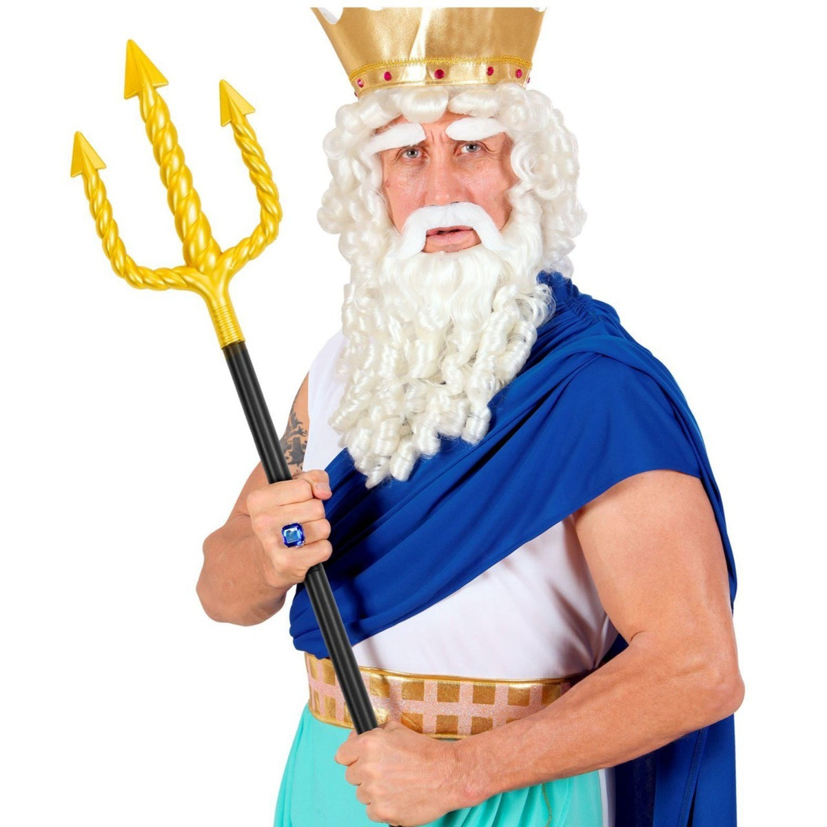 Detachable Golden Poseidon Trident