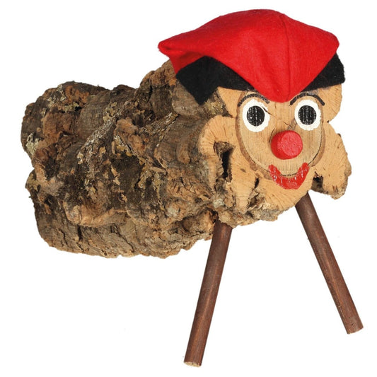 25 cm Caga Tió Christmas Log