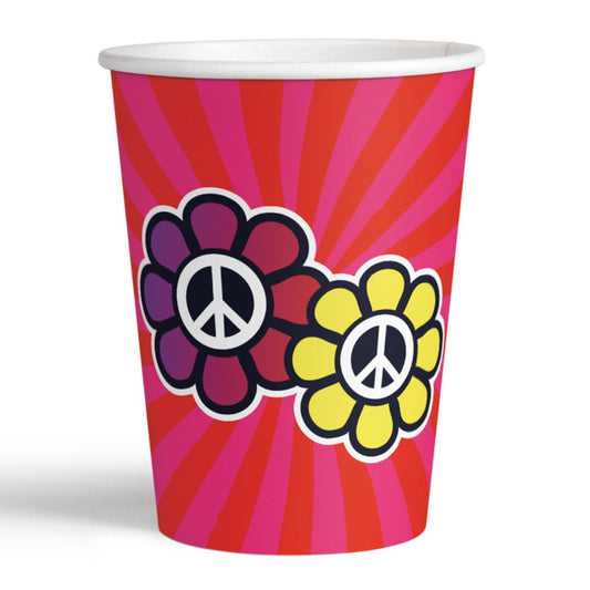 Hippie Peace Cups