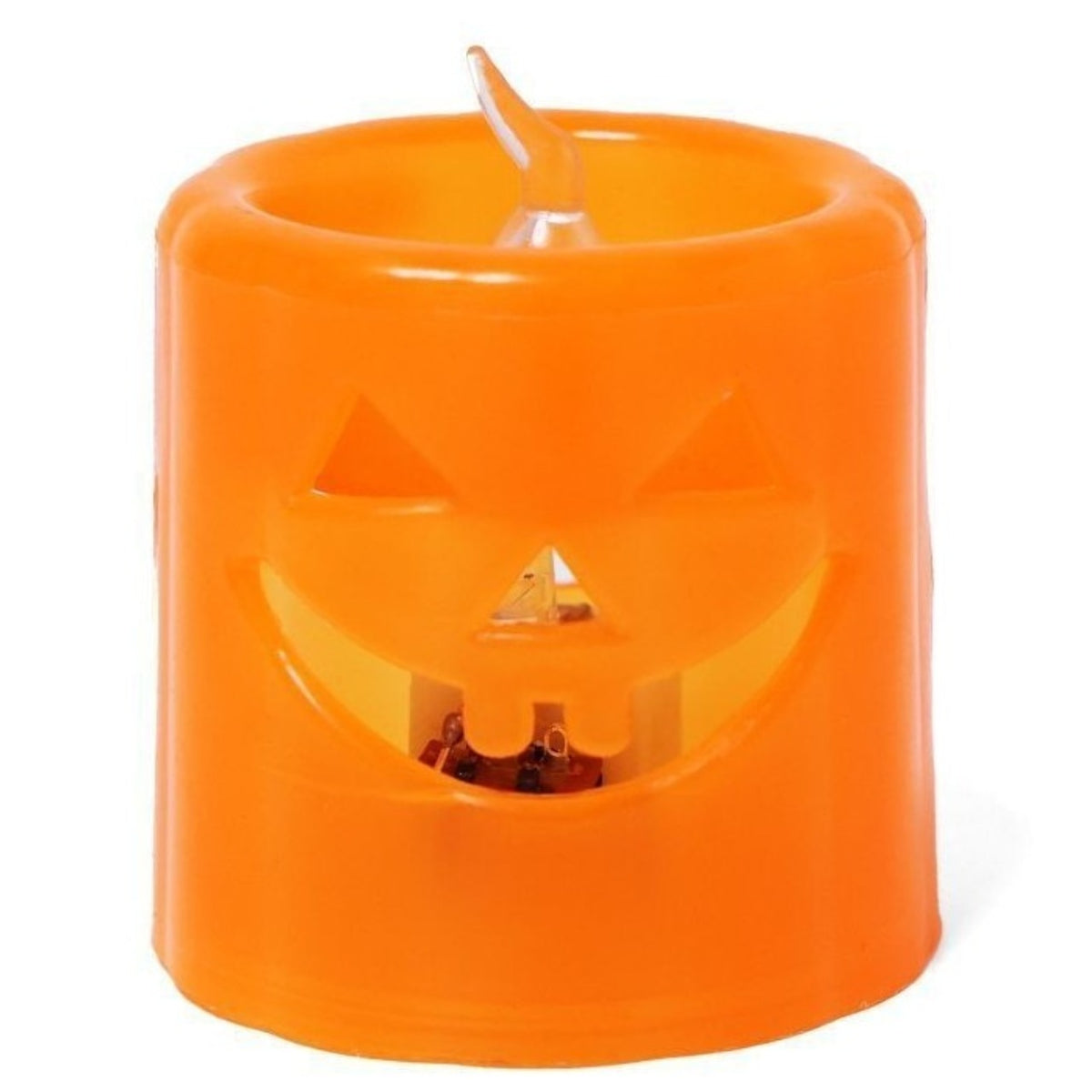 Light-up Pumpkin Candle