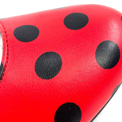 Kids Red and Black Flamenco Shoes
