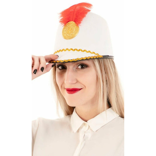 Sombrero de Majorette Blanco | Don Disfraz