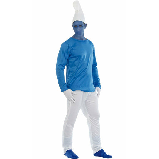 Disfraz de Duende Azul Pompón hombre | Don Disfraz