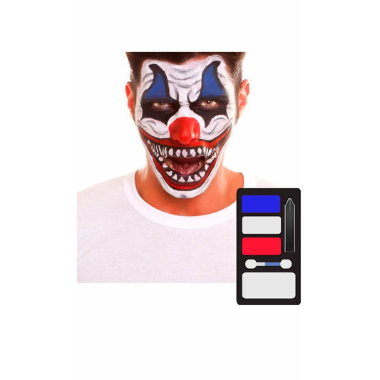 Kit Maquillaje Payaso Diabólico | Don Disfraz