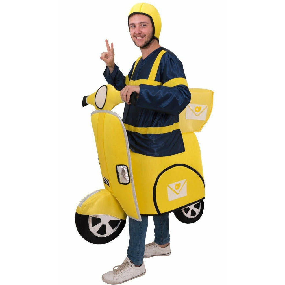Disfraz de Moto Postal para adulto | Don Disfraz