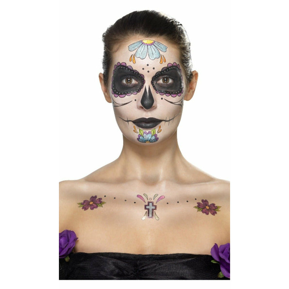 Kit de Maquillaje de Catrina Gemas | Don Disfraz