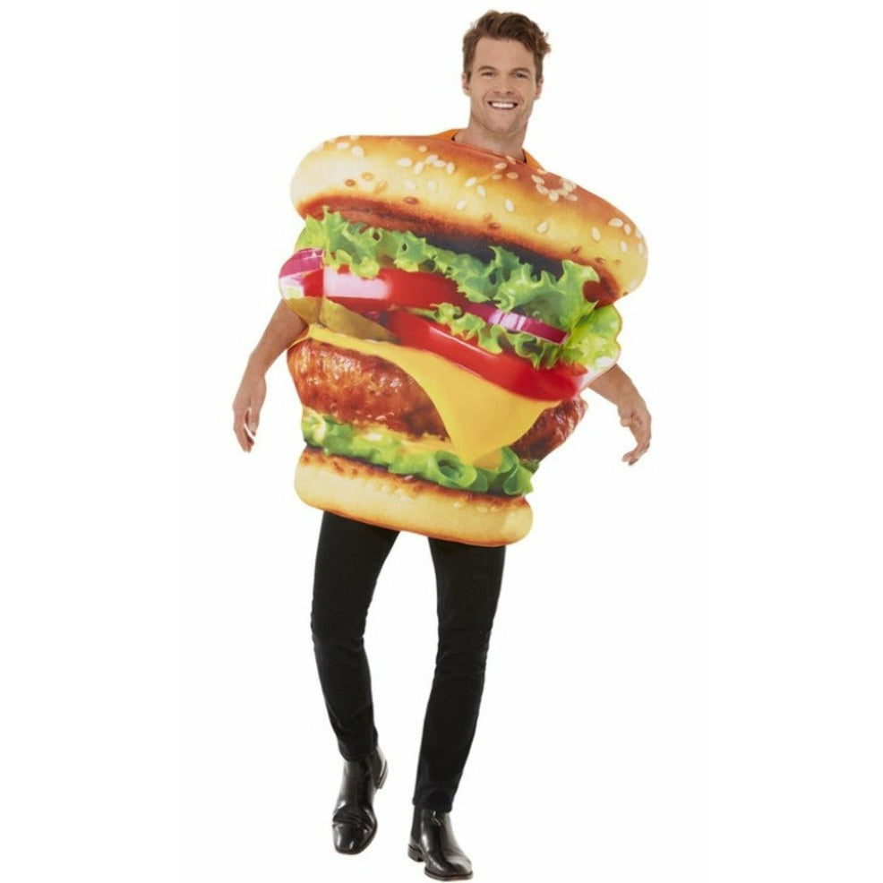 Disfraz de Hamburguesa Deluxe para adulto | Don Disfraz