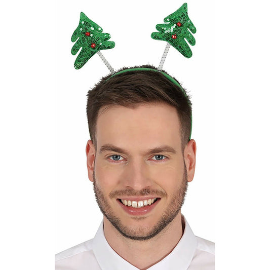 Diadema de Navidad Árboles | Don Disfraz
