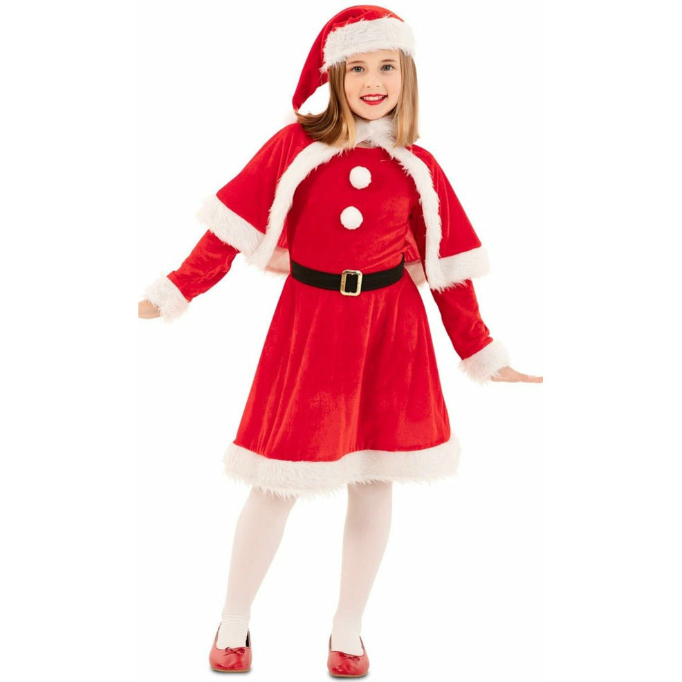 Disfraz de Mamá Noel Rojo para niña | Don Disfraz