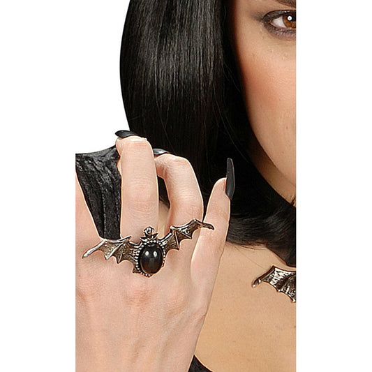 Anillo Gótico Murciélago | Don Disfraz