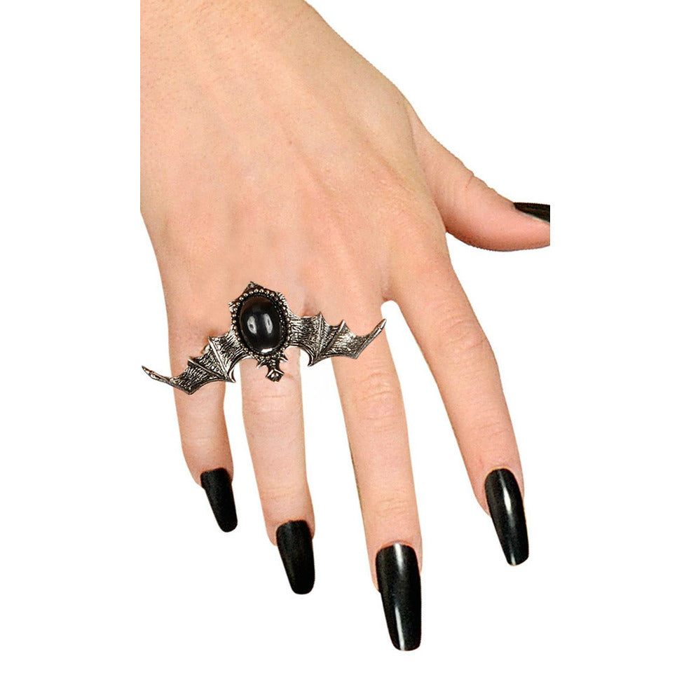 Anillo Gótico Murciélago | Don Disfraz