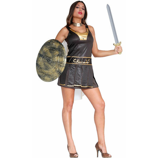 Disfraz de Gladiadora Amazona Aquilea para mujer | Don Disfraz