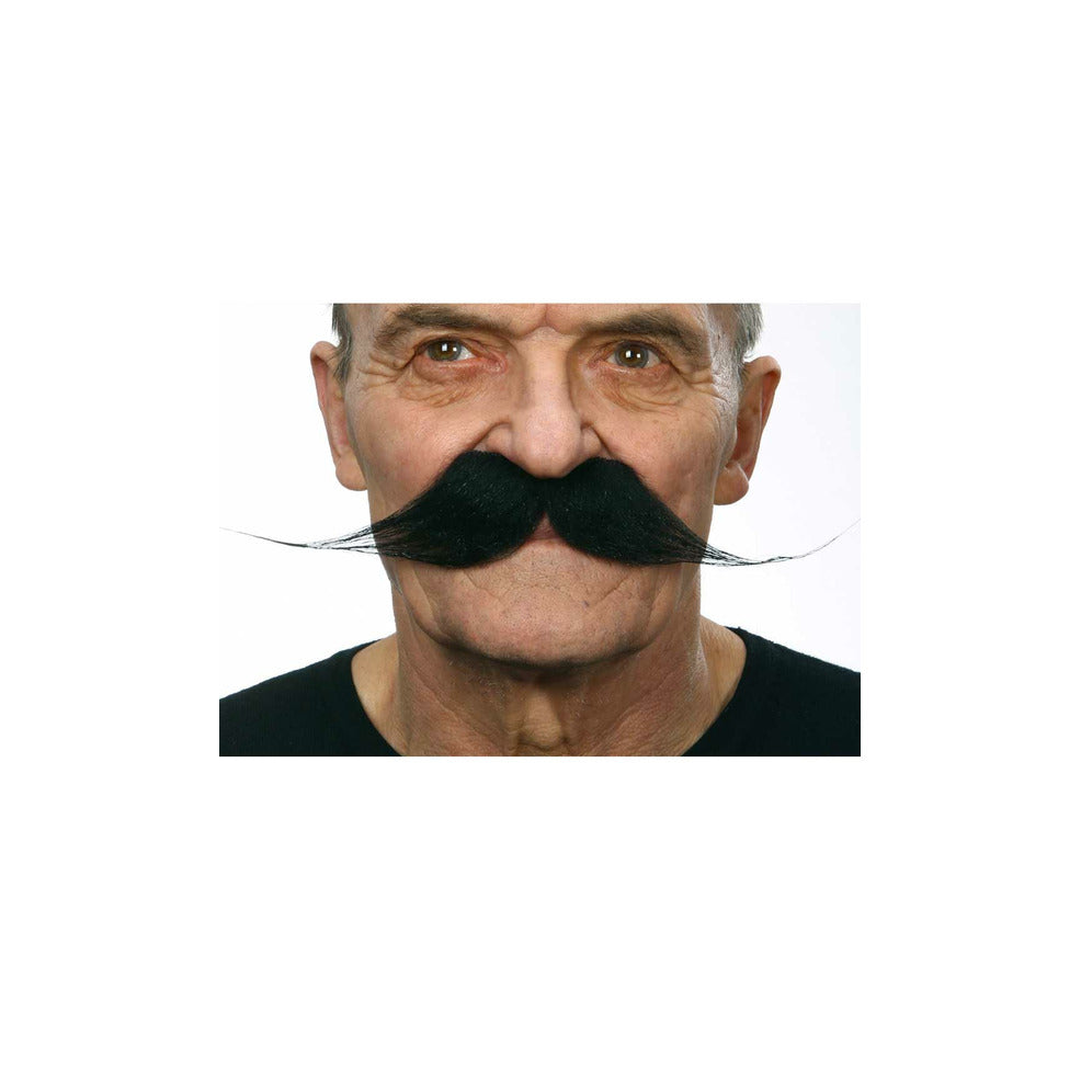 Bigote Negro Profesional 012-LH | Don Disfraz