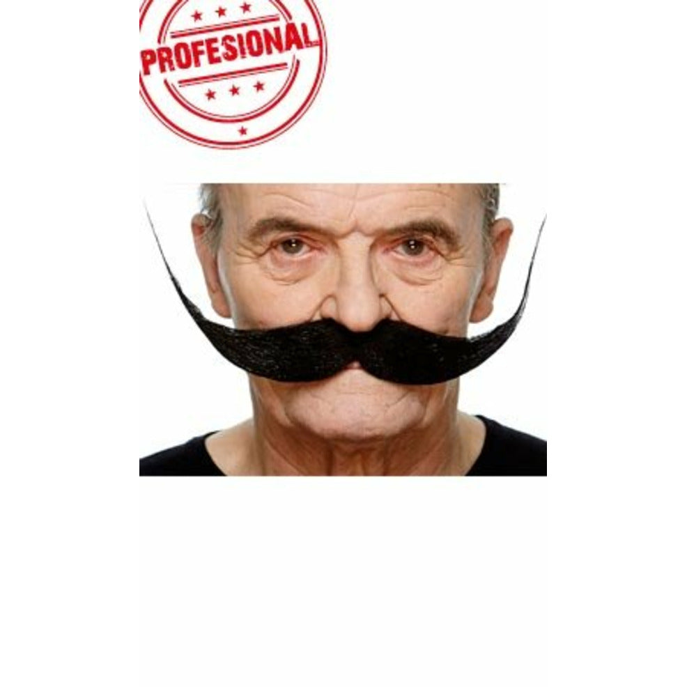Bigote Negro Profesional 069-LH | Don Disfraz