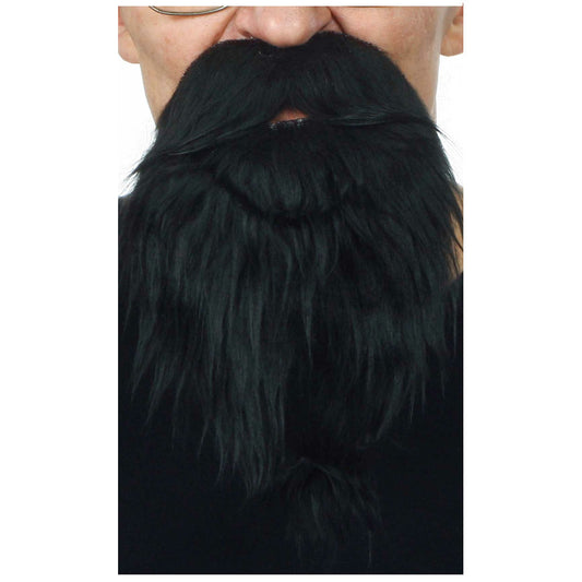 Bigote y Barba Negro Profesional 034-MF | Don Disfraz
