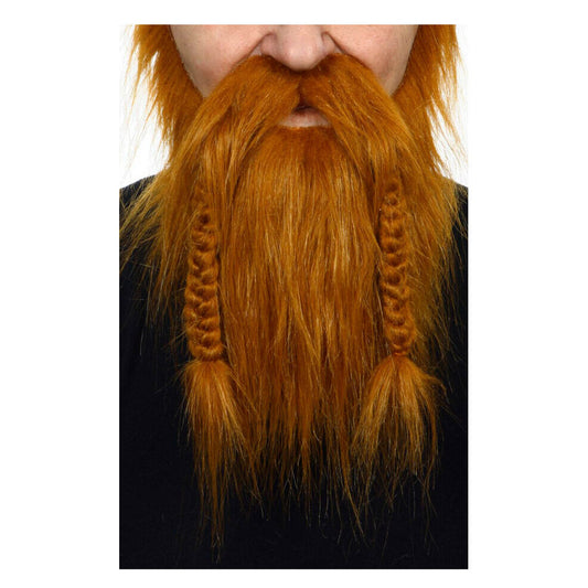 Bigote y Barba Pelirrojo Profesional 060-LB | Don Disfraz