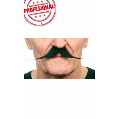Bigote Negro Profesional 044-LH | Don Disfraz