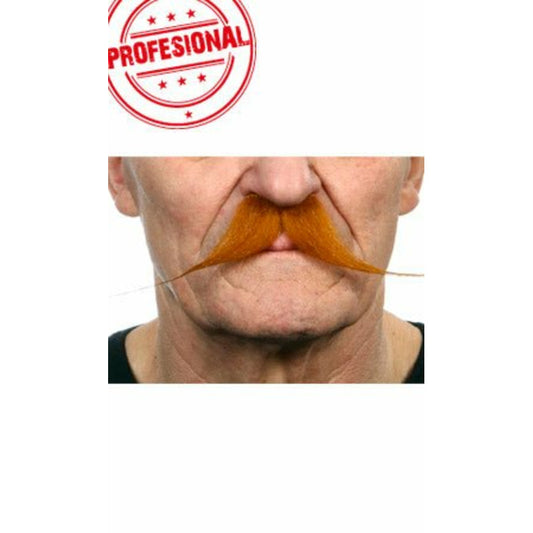 Bigote Pelirrojo Profesional 044-LB | Don Disfraz