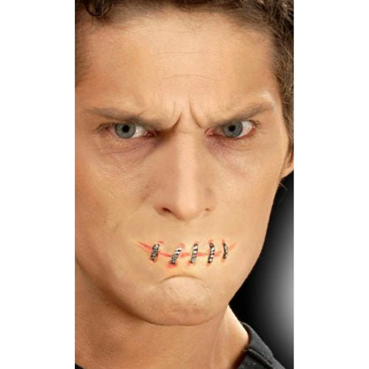 Boca Grapada Látex | Don Disfraz