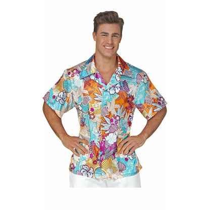 Camisa Hawaiana de Flores | Don Disfraz