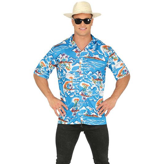 Camisa Hawaiana Palmeras | Don Disfraz