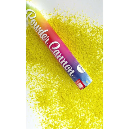 Cañón de Polvo Holi Amarillo | Don Disfraz