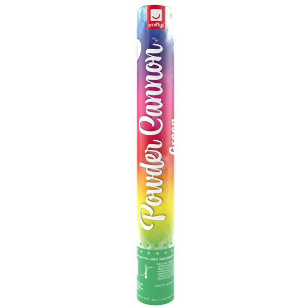 Cañón de Polvo Holi Verde | Don Disfraz