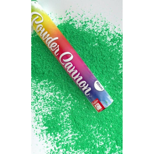 Cañón de Polvo Holi Verde | Don Disfraz