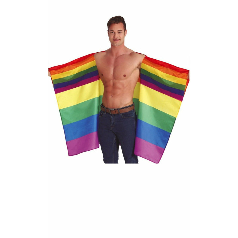 Capa de Bandera Multicolor | Don Disfraz
