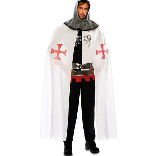 Capa de Caballero Medieval Blanca | Don Disfraz