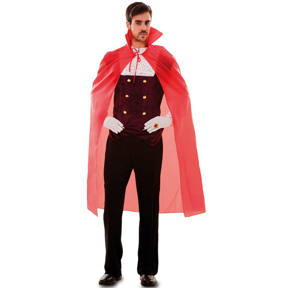 Capa Roja con Alzacuello | Don Disfraz
