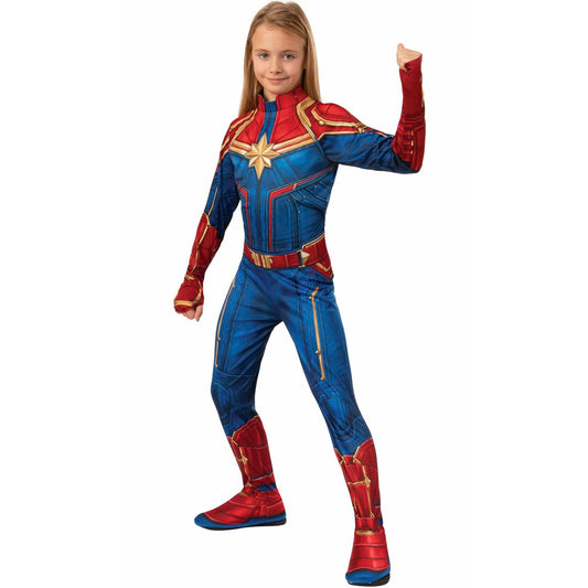 Disfraz de Capitana Marvel™ para niña | Don Disfraz