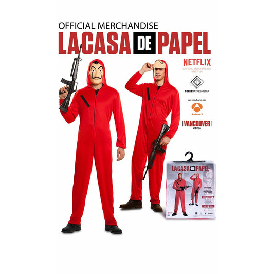 Disfraz de Ladrón de La Casa de Papel™ para adulto | Don Disfraz