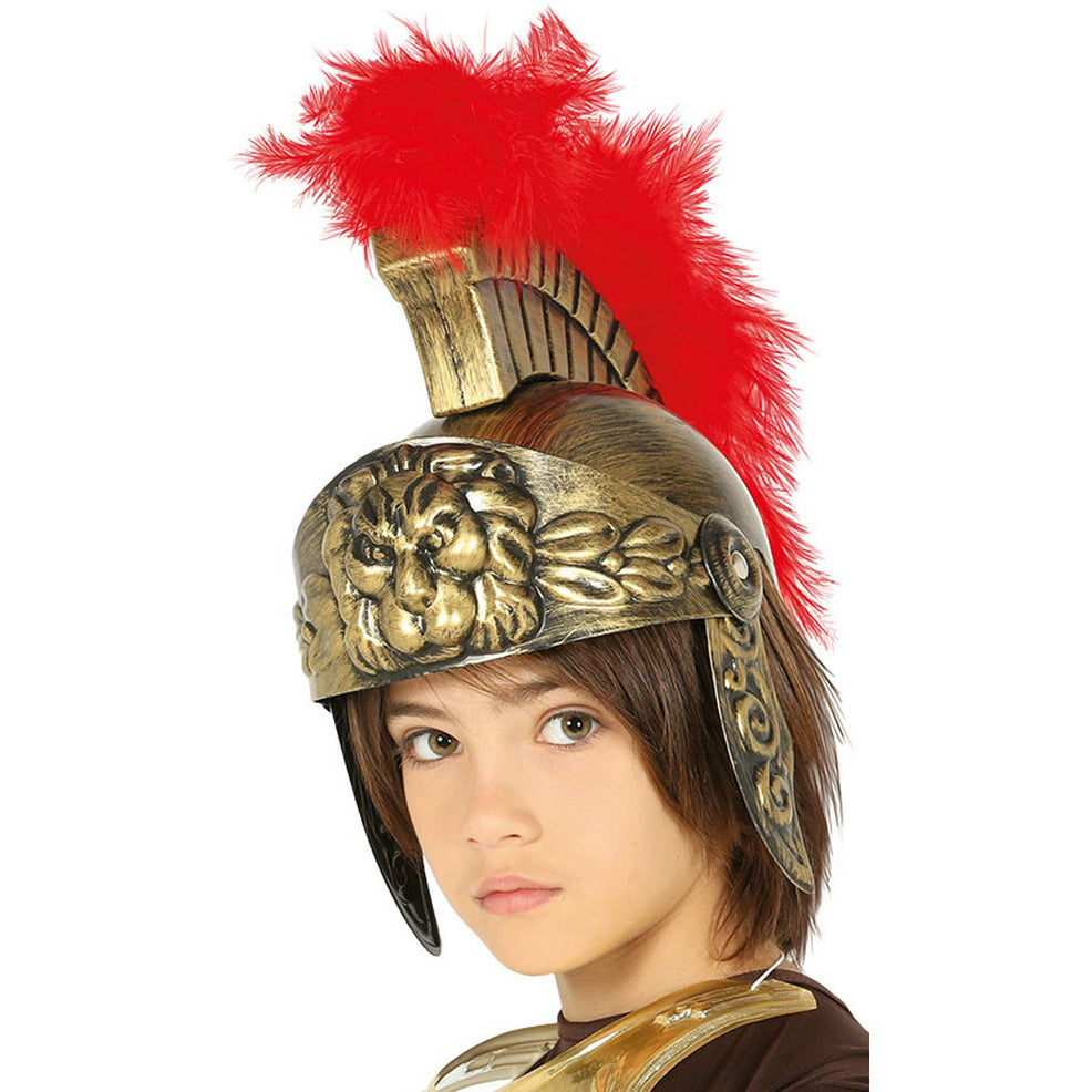 Casco de Romano Dorado infantil | Don Disfraz