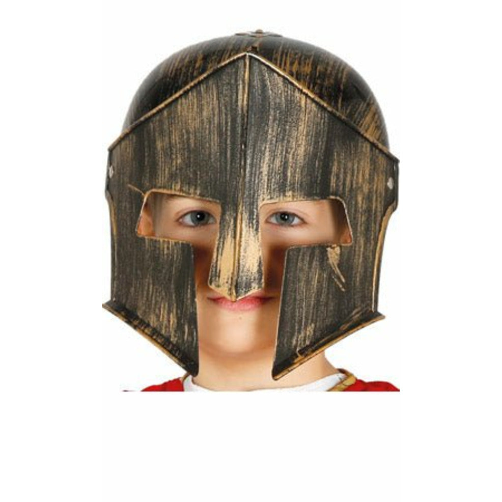 Casco Espartano Bronce Infantil | Don Disfraz