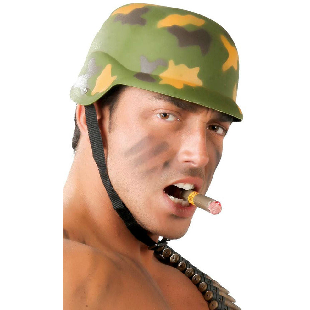 Casco Militar Camuflaje  | Don Disfraz