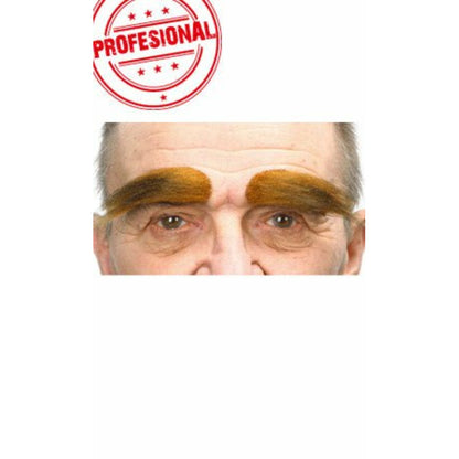 Cejas Castañas Profesional 043-MG | Don Disfraz