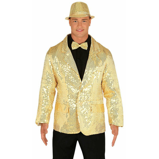 Chaqueta Brillante Dorada | Don Disfraz