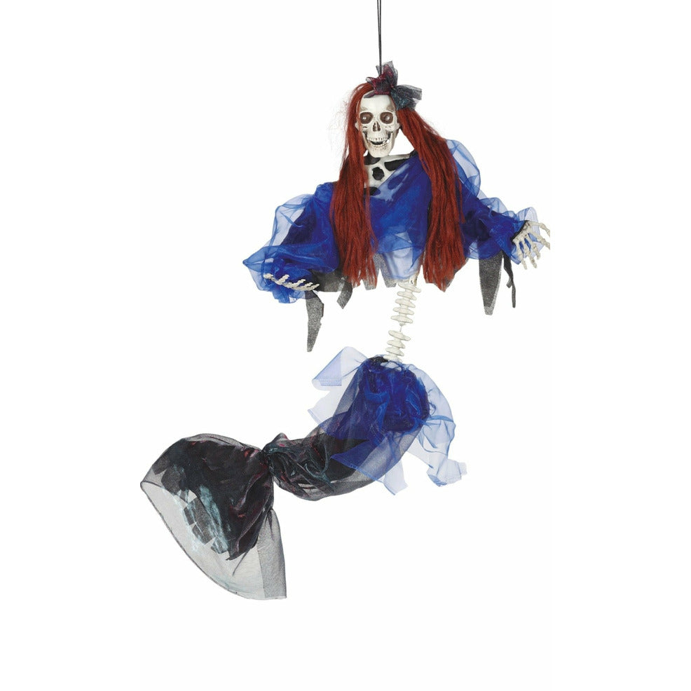 Colgante de Esqueleto Sirena Azul | Don Disfraz