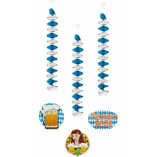 Colgantes Oktoberfest Espirales | Don Disfraz