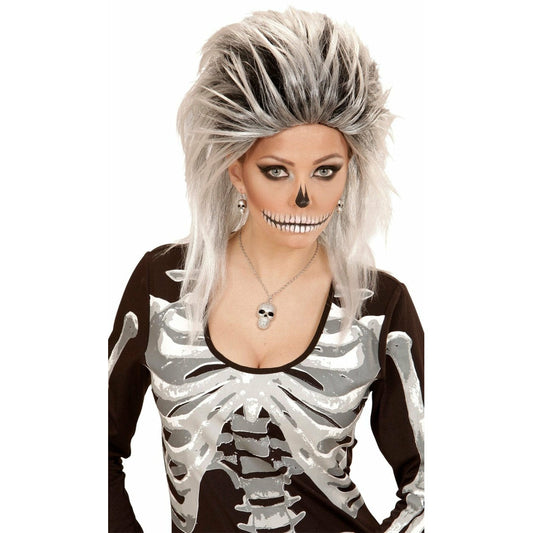 Collar de Calavera Plateado | Don Disfraz