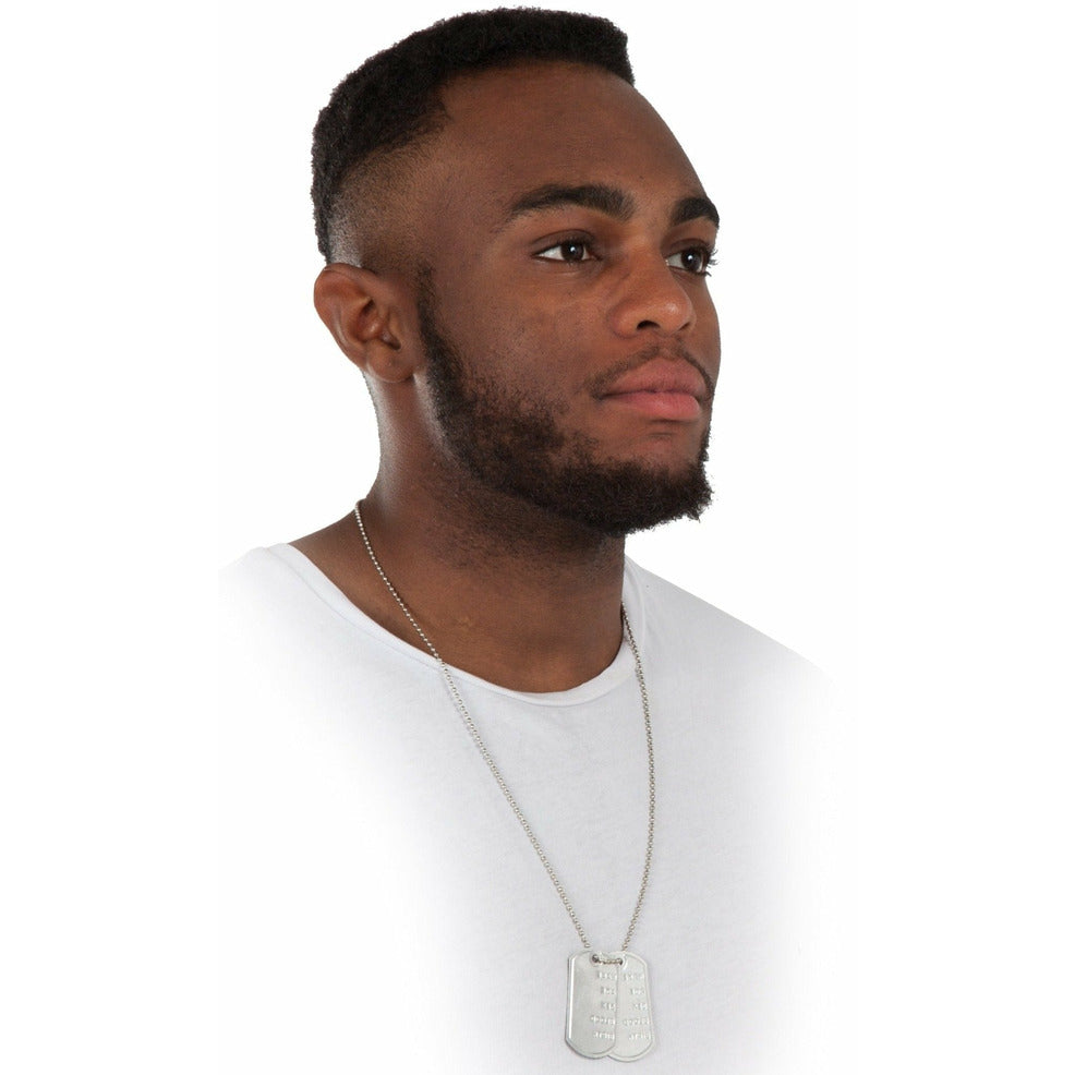 Collar de Militar Doble | Don Disfraz