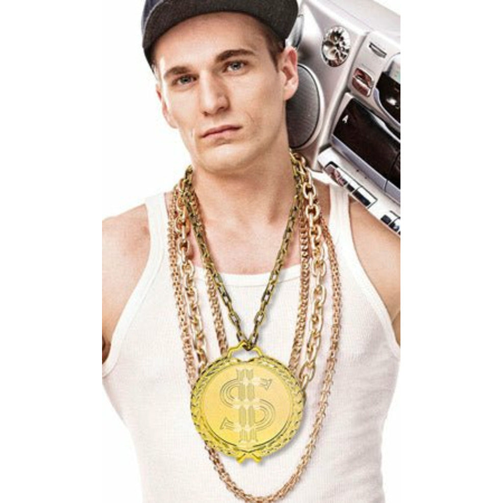 Collar Dólar Medalla | Don Disfraz