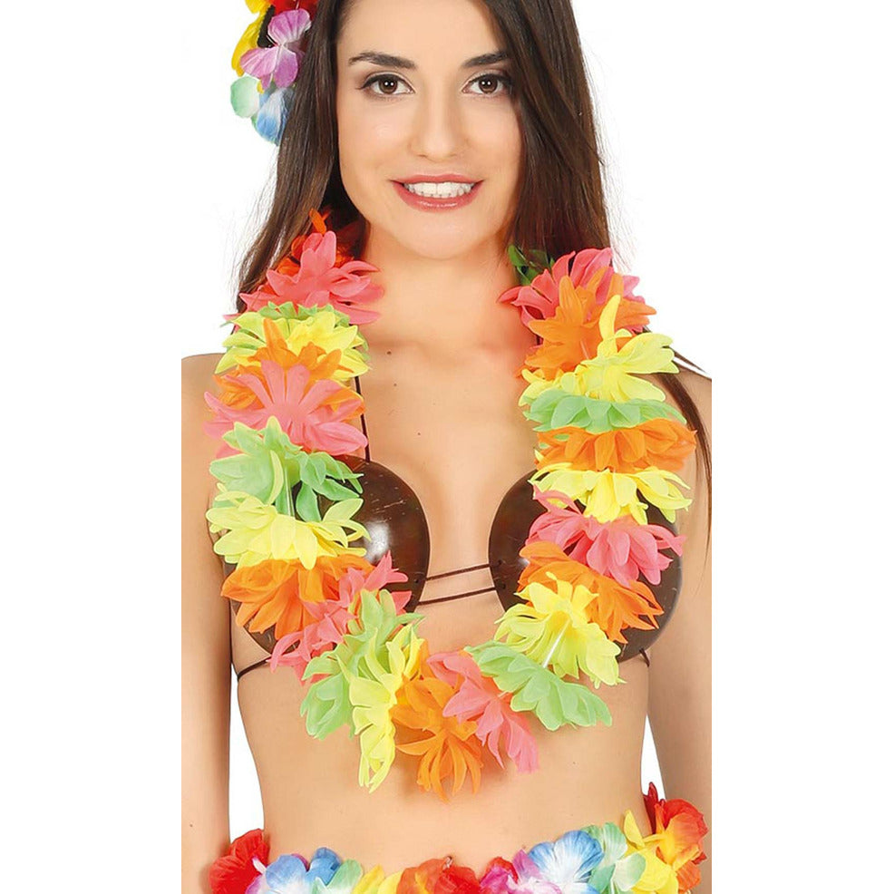 Collar Hawaiano Neón | Don Disfraz